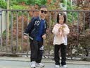 帕森（PARZIN）儿童太阳镜 时尚TR方框眼镜男女孩户外遮阳防晒墨镜6-10岁PZ21019 实拍图