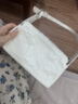 CHARLES&KEITH褶皱油蜡皮斜挎小方包手提包腋下包女士生日礼物CK2-80160183 Cream奶白色 S 实拍图