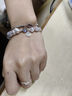 银千惠999纯银貔貅情侣手链一对黑曜石手串轻奢520情人节生日礼物送女友 貔貅情侣手链一对+七仓配送/当次日达 高级感男女生礼物/玫瑰花礼盒/999足银配证书 实拍图