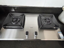 老板（Robam）【推荐换新L5小坚果】防爆不锈钢天然气猛火燃气炉灶煤气双灶台家用灶具J57G7A以旧换新上门安装 实拍图