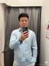 红豆（Hodo）长袖衬衫男纯色全棉尖领扣领男长袖衬衣休闲衬衫 实拍图