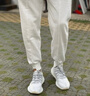H8奢椰子鞋350鞋子男鞋2026新款透气网面莆田男鞋休闲运动跑步鞋 白满（BT版本） 40 实拍图