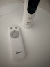 美的（Midea）【幸运草安睡1S】一级能效直流变频声控电风扇家用遥控卧室静音落地扇台式桌面抗菌大风力转页扇 实拍图