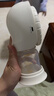 boboduck大嘴鸭吸奶器电动免手扶全自动穿戴式孕妇挤奶器便携 F5107奶白PP 实拍图
