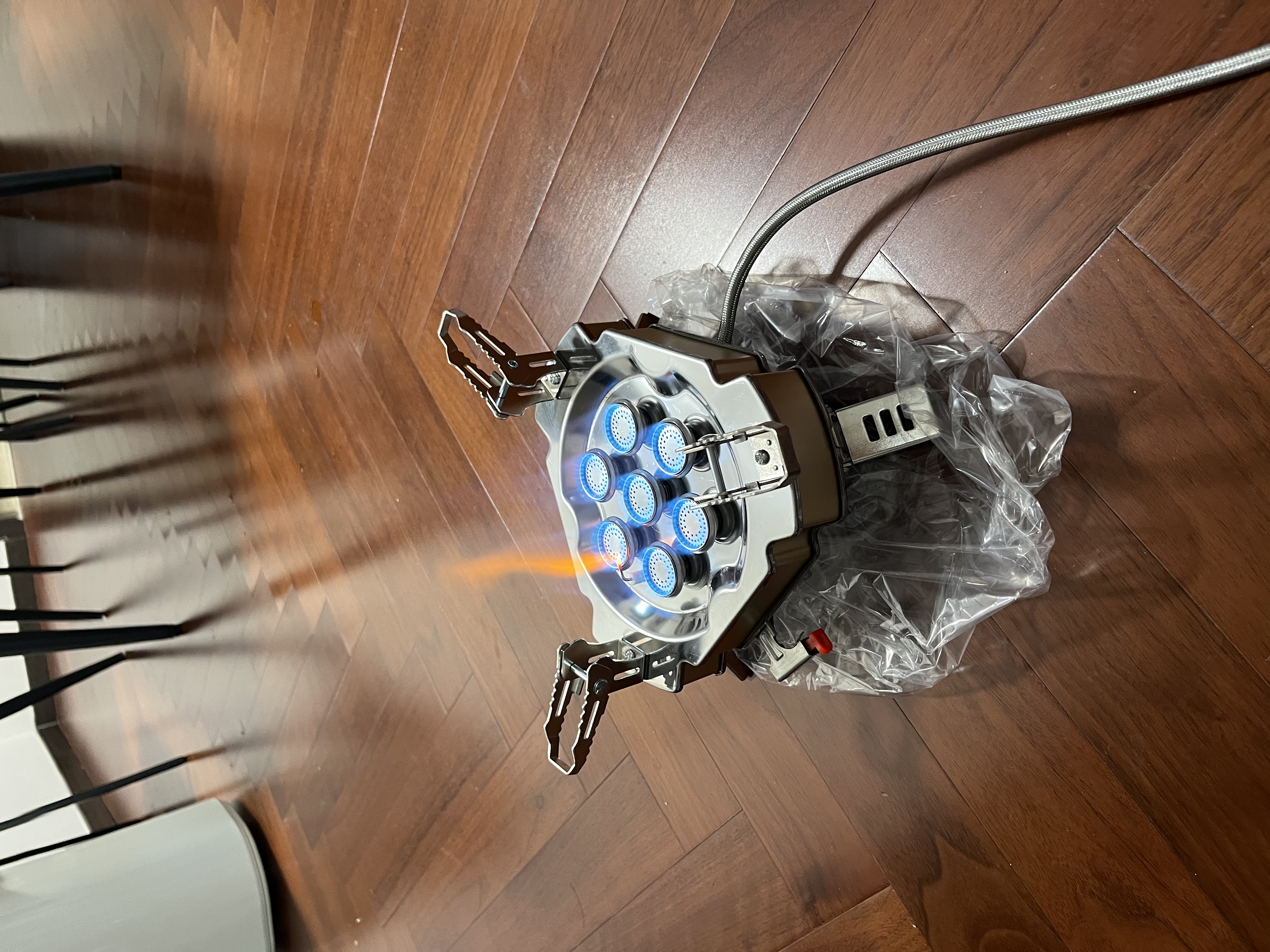 格术卡式炉分体式户外炉具卡磁炉防爆擎天猛火卡斯炉折叠便携露营装备 实拍图