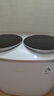 美的（Midea）双子座分区洗衣机 迷你小型全自动脱水内衣裤袜台式波轮双桶 高温煮洗除菌除螨 洗袜子机内裤机 双桶分区洗-MNBB10VH70E 双缸 1kg 实拍图