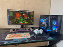 京东京造泰坦A3电竞桌台式电脑桌子实木ENF级家用书桌办公桌碳纤维纹1.4m 实拍图