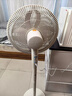 美的（Midea）【幸运草安睡2.0 MAX】一键闪装/直流变频家用轻音电风扇语音遥控落地扇 大风量一级能效卧室电扇 实拍图