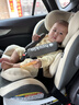 Heekin德国 儿童安全座椅汽车用0-4-12岁婴儿宝宝360度旋转ISOFIX硬接口 时尚灰(ISOFIX+360度旋转) 实拍图