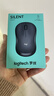 罗技（Logitech）M221 轻音鼠标 无线鼠标 办公鼠标 对称鼠标 带无线微型接收器 薄荷绿 实拍图