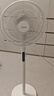 美的（Midea）【幸运草安睡1S】一级能效直流变频声控电风扇家用遥控卧室静音落地扇台式桌面抗菌大风力转页扇 实拍图