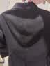 罗蒙（ROMON）西服套装男士小西装外套职业正装修身休闲伴郎服 黑色2XL 实拍图