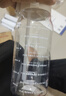 希乐大容量水杯子男女户外健身吸管杯tritan材质塑料杯1.5L灰-2219 实拍图