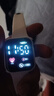 其他品牌高颜值LED手表时尚方形学生科技感超强夜光数字个性运动 太空白 实拍图
