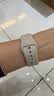 BHO【运动硅胶】适用苹果手表表带apple iwatch s10/s11表带s9/8/7运动硅胶SE3/2/Ultra3男女生款夏季 运动硅胶【星光色】 【38/40/41/42mm表盘通用】加长款 实拍图