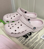 卡骆驰（CROCS）贝雅洞洞鞋男鞋女鞋轻便耐磨一脚蹬拖鞋休闲鞋百搭花园鞋|10126 矿石粉-6TY 39 (240mm) 实拍图