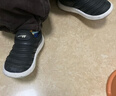 回力童鞋毛毛虫儿童运动鞋男女童轻便透气一脚蹬休闲鞋JS6022 黑色 31 实拍图