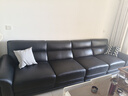 狄普牛皮艺沙发意式高级感客厅直排3.4米沙发床十大品牌旗舰版赛尔德 实拍图