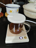 OIDIRE（偶点）加热杯垫恒温杯垫保温杯垫加热杯恒温杯牛奶加热器保温底座茶杯垫养生杯暖暖杯可调温 0.35L -NNB06暖杯垫【带耳杯+吸管】 实拍图
