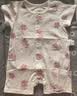 童泰（TONGTAI）婴儿短袖连体衣夏季纯棉宝宝衣服儿童家居服内衣2件装 66cm 实拍图