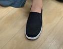 3515老北京布鞋男工作鞋软底休闲鞋透气一脚蹬传统布鞋 黑色  42 实拍图