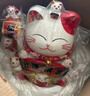 京东京造 八方来财招财猫 客厅收银台招财摆件乔迁开业礼物自动摇手发财猫 实拍图