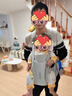 抱抱熊婴儿背带腰凳多功能抱娃神器背婴带前后两用透气儿童坐凳宝宝腰凳 V30-1香槟金【Pro旋钮+加宽软弹PU坐凳】 实拍图