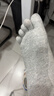 棉十三五指袜子男短袜新疆棉网眼夏季透气薄款抗菌防臭分趾短筒5双 实拍图