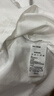 JEANSWEST LIFE真维斯长袖t恤男潮春秋纯棉白色打底衫学生宽松圆领纯色内搭上衣A 实拍图