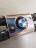 Qidian适用于宝马钥匙套5系新525530li7系1系3系车钥匙扣壳X3/X1/X5/X6 【刀锋】珍珠白+圆环扣 实拍图