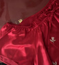 丝界真丝睡裙女100%桑蚕丝宽松短袖纯色公主睡衣裙绣花丝绸母亲节礼物 实拍图