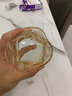曼薇 无铅玻璃杯子居家茶杯高颜值水杯牛奶杯家用啤酒杯威士忌洋酒杯饮料果汁杯 琥珀＋透明 实拍图