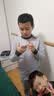 猫人儿童内衣套装纯棉男童秋衣秋裤半高领青少年打底内衣 藏青 160 实拍图