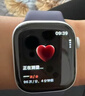 Apple/苹果 Watch S11 智能手表GPS款42毫米银色铝金属表壳雾紫色运动型表带M/L MEUU4CH/B 实拍图