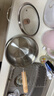 双枪（Suncha）奶锅316L不锈钢婴儿宝宝辅食小奶锅汤锅雪平蒸锅加厚 20cm 实拍图