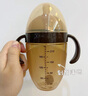 世喜奶瓶6个月以上婴儿仿母乳硅胶断奶大棕瓶带重力球手柄240ml 实拍图