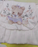 欧孕（OUYUN）婴儿隔汗巾6层纱布吸汗巾儿童春夏垫背巾 萌趣伙伴;32X24 5条装 实拍图