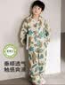ZISEHY紫色花语儿童睡衣男孩男童棉绸2026年秋季新款透气家居服150 实拍图