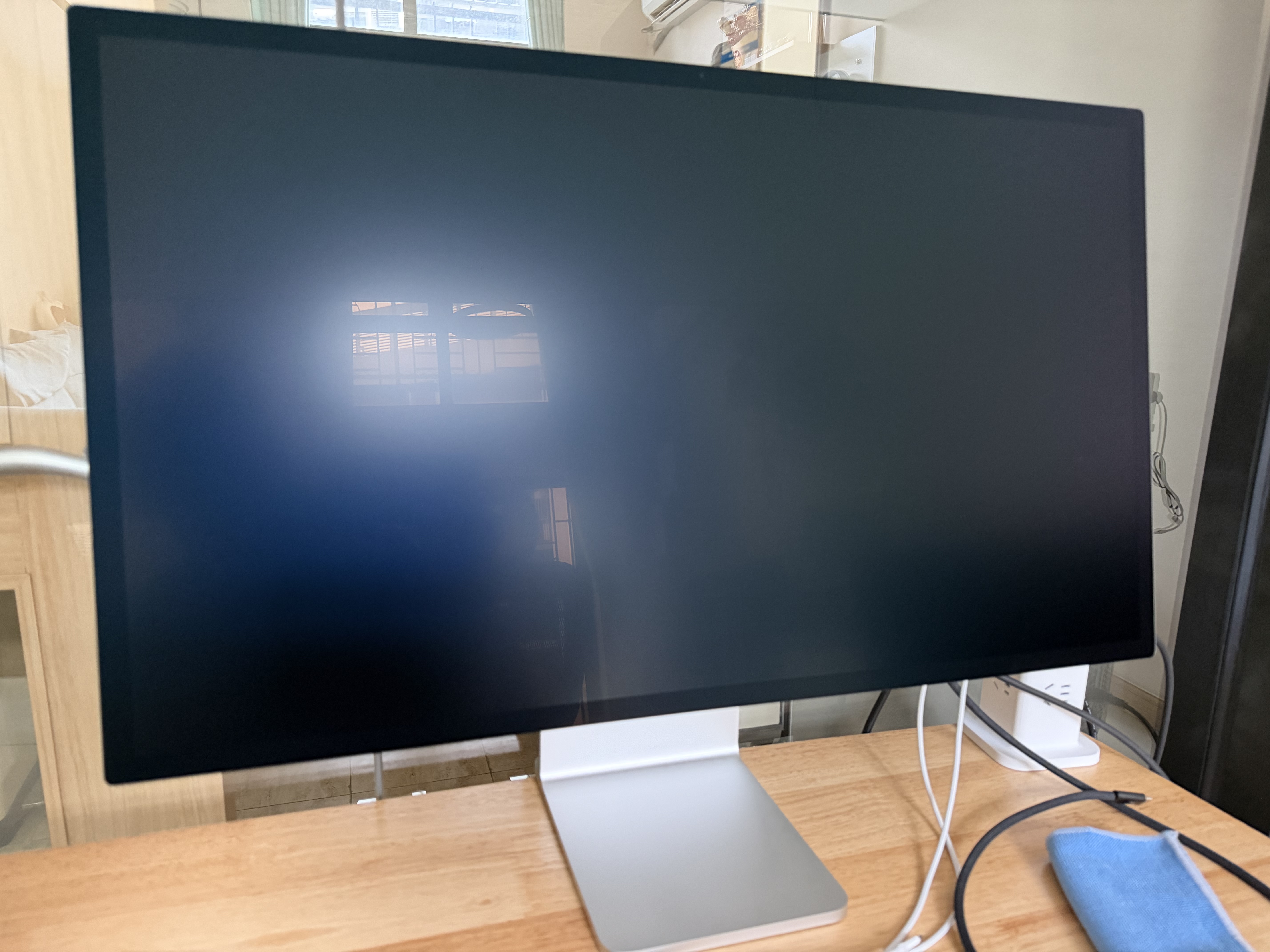Apple/苹果/苹果 27英寸5K Studio Display XDR-纳米纹理玻璃带可调倾斜度及高度支架 笔记本电脑显示器 实拍图