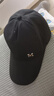 棒球帽鸭舌帽女帽子户外太阳帽遮阳休闲男士防晒加长夏季 M标黑色 均码 56 实拍图