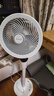 艾美特（AIRMATE）【天鹅MAX】空气循环扇直流变频家用大风力电风扇卧室轻音一级能效负离子净化语音落地扇 SRDI151 实拍图