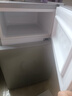 HYUNDAI（韩国现代）小冰箱迷你小型家用冷藏冷冻宿舍出租房办公室双开门二门电冰箱节能省电 58L银【日销过百+租房必备】 实拍图