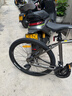 沃雷顿（VORLAD）红日500山地自行车油压碟刹24速培林花鼓学生成人通勤代步车 灰黑色26*17（身高165-180cm） 实拍图