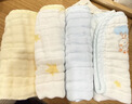 全棉时代新生儿衣服半背衣无骨纯棉宝宝和尚服婴儿护肚上衣 秋瓷粉 59码 实拍图