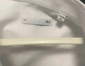 海澜之家（HLA）长袖衬衫男商务挺括利落正装衬衣男 漂白39 HNCAW3Y007A 44 180/108A(44)推荐185~196斤 实拍图