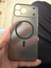 摩米士（MOMAX）【超薄无感】适用苹果17promax手机壳iphone17PROMAX保护套磁吸壳超薄Magsafe充电防摔镜头简约 实拍图