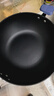 炊大皇炒锅不粘锅易洁少油烟平底炒菜锅煎锅34cm磁炉通用深蓝SL34CG 实拍图