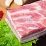 双汇带皮五花肉6斤冷冻五花肉生猪肉红烧肉烧烤肉净重6斤家庭装 实拍图