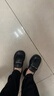 意尔康女鞋母亲节礼物厚底舒适乐福鞋百搭小皮鞋女 49861W 黑色 37 实拍图