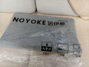 诺伊曼 NOYOKE枕头低薄款颈椎枕头矮枕专用深助睡眠觉零压力养护加大枕【深灰】 实拍图